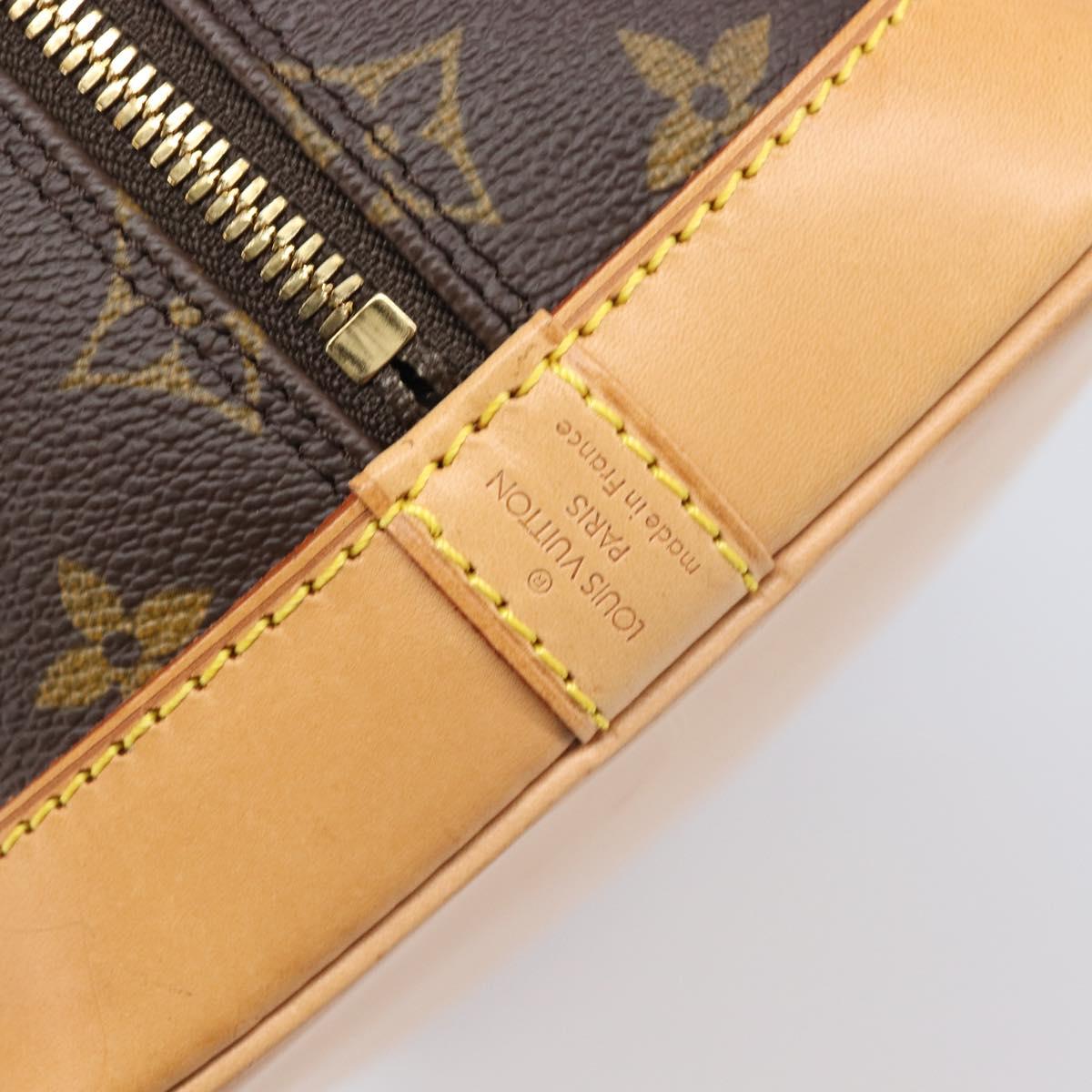 LOUIS VUITTON Monogram Alma Hand Bag M51130 LV Auth 198950V