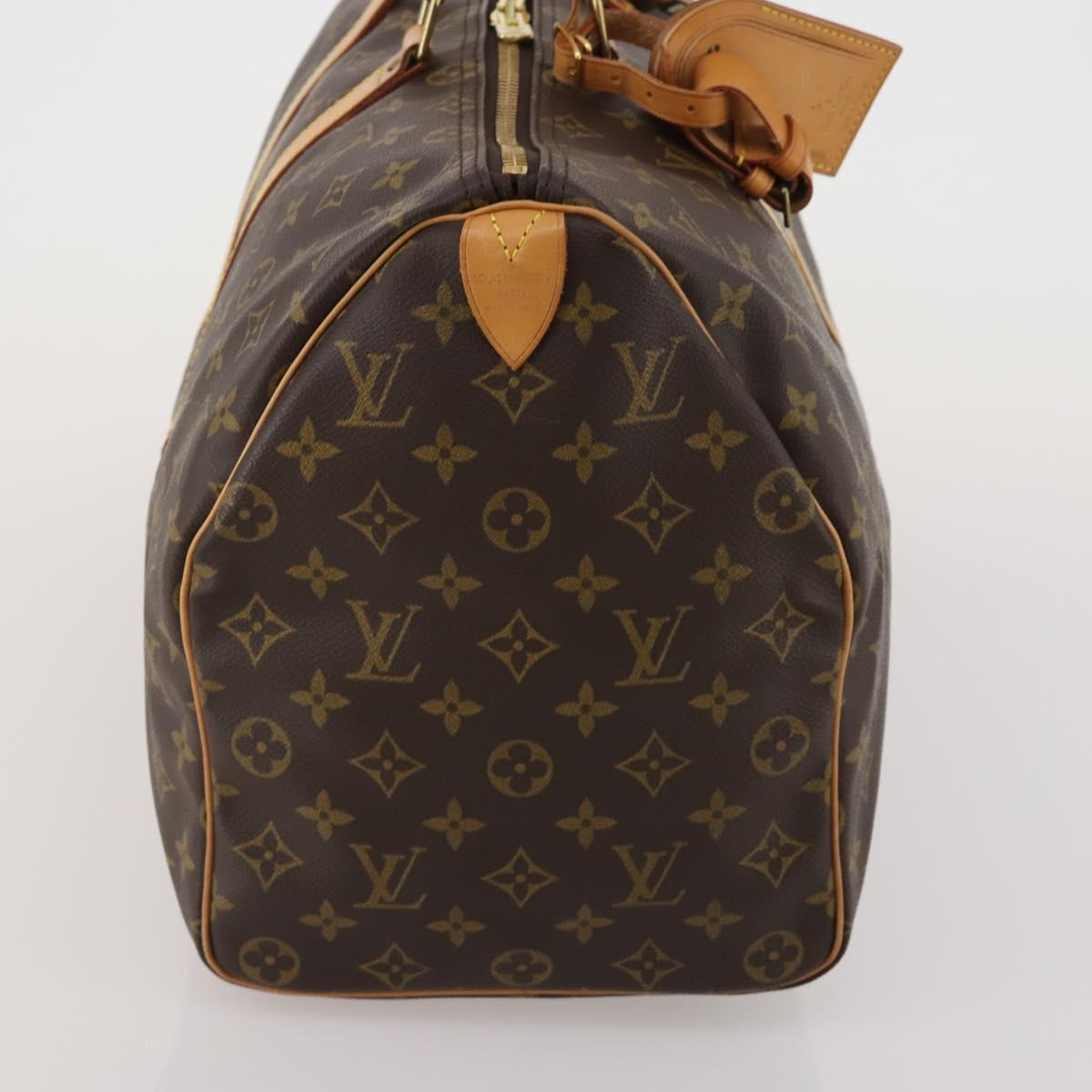 LOUIS VUITTON Monogram Keepall 45 Boston Bag M41428 LV Auth 198956A