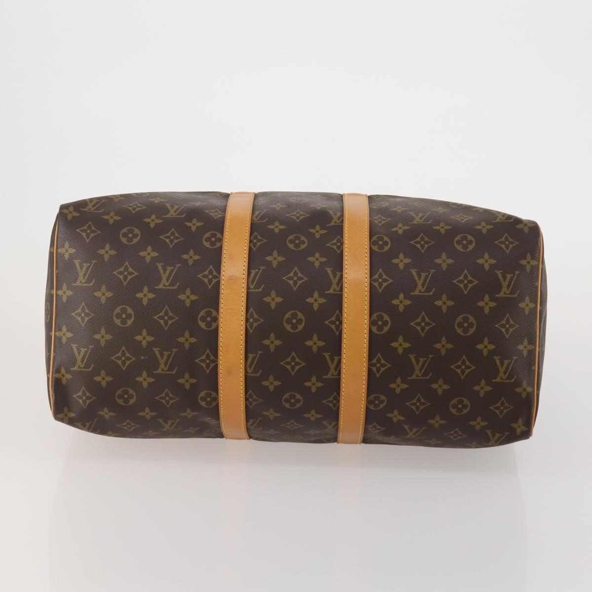 LOUIS VUITTON Monogram Keepall 45 Boston Bag M41428 LV Auth 198956A