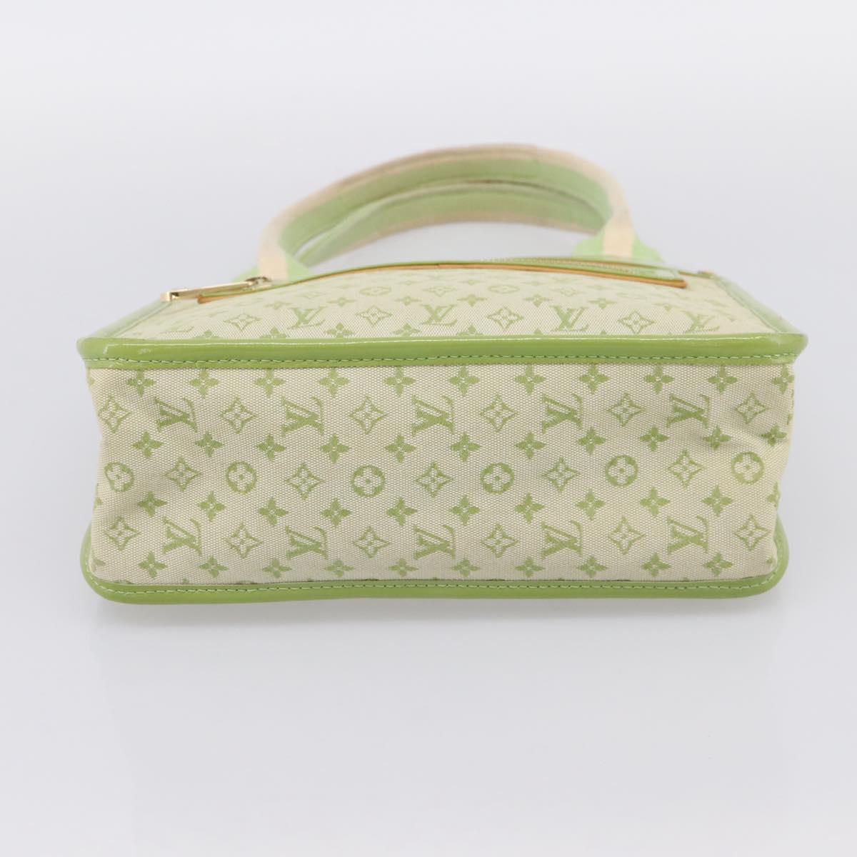 LOUIS VUITTON Monogram Mini Suck Catlin Bag Almond Green M92931 LV Auth 198957A