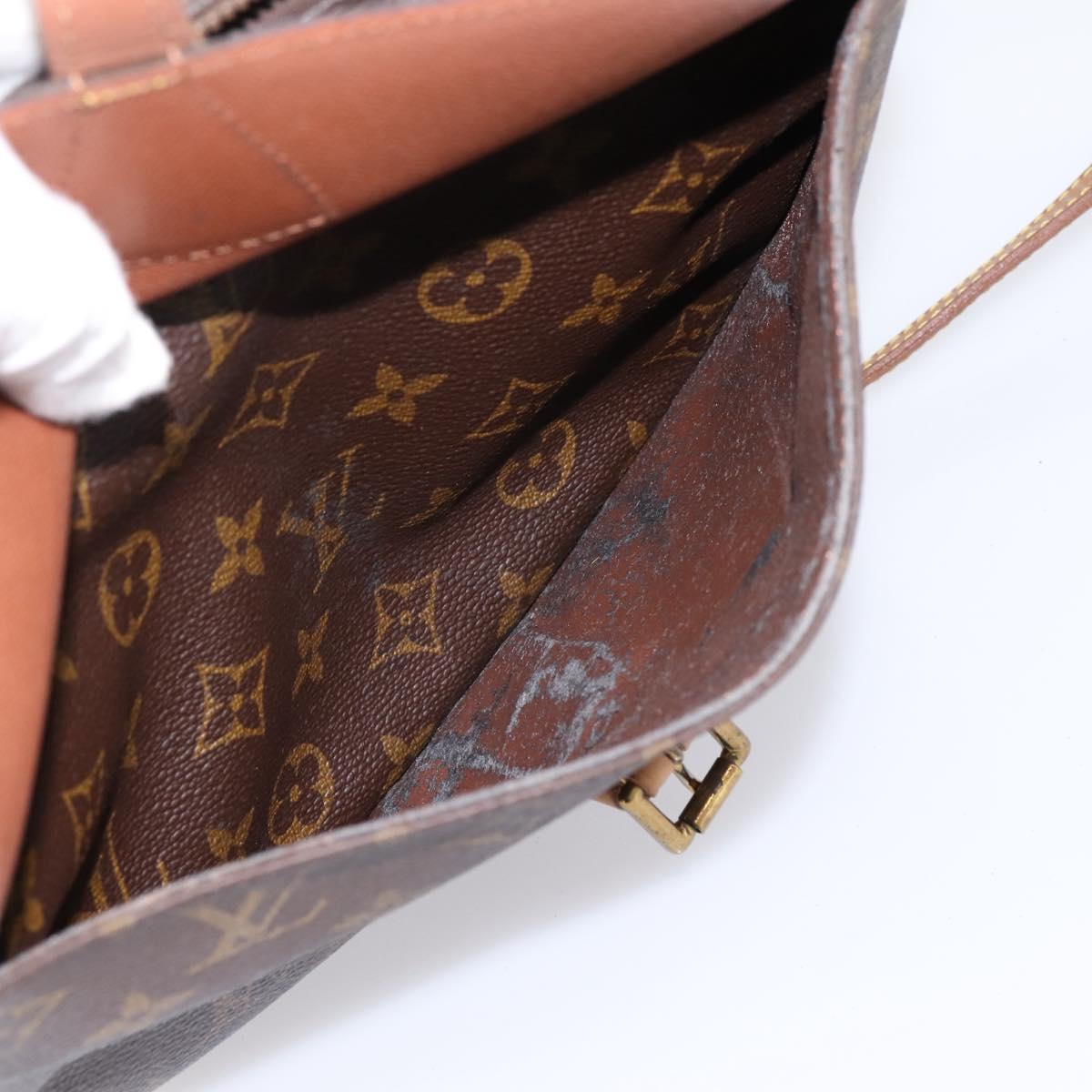 LOUIS VUITTON Monogram Jeune Fille MM Shoulder Bag M51226 LV Auth 198960