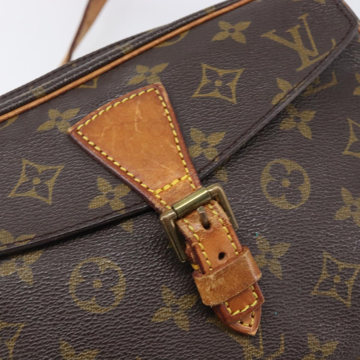 LOUIS VUITTON Monogram Jeune Fille PM Shoulder Bag M51227 LV Auth 198961