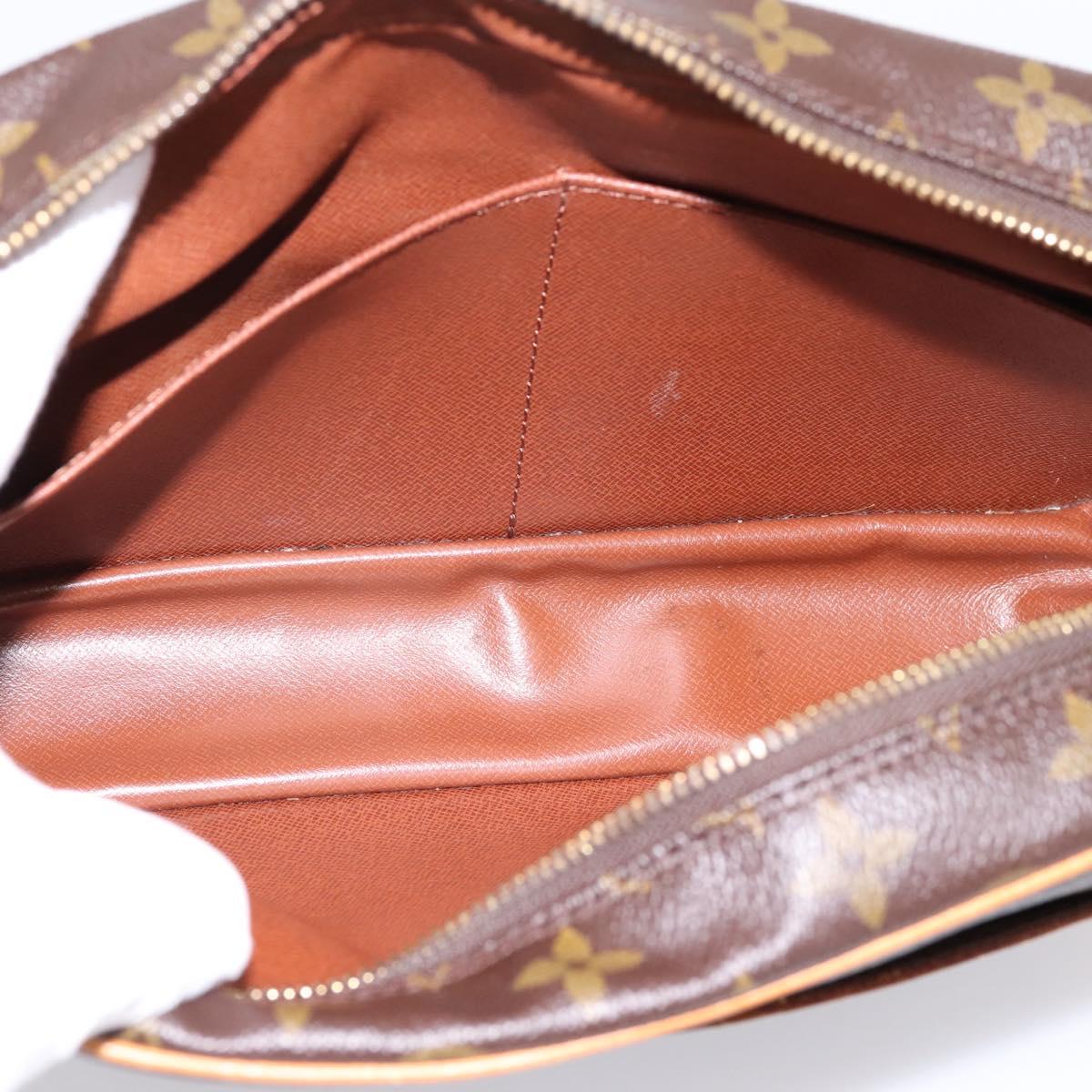 LOUIS VUITTON Monogram Compiegne 28 Clutch Bag M51845 LV Auth 198963