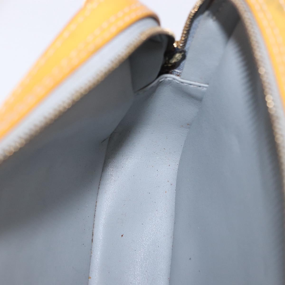 LOUIS VUITTON Monogram Vernis Fulton Waist Bag Gris M91041 LV Auth 198975