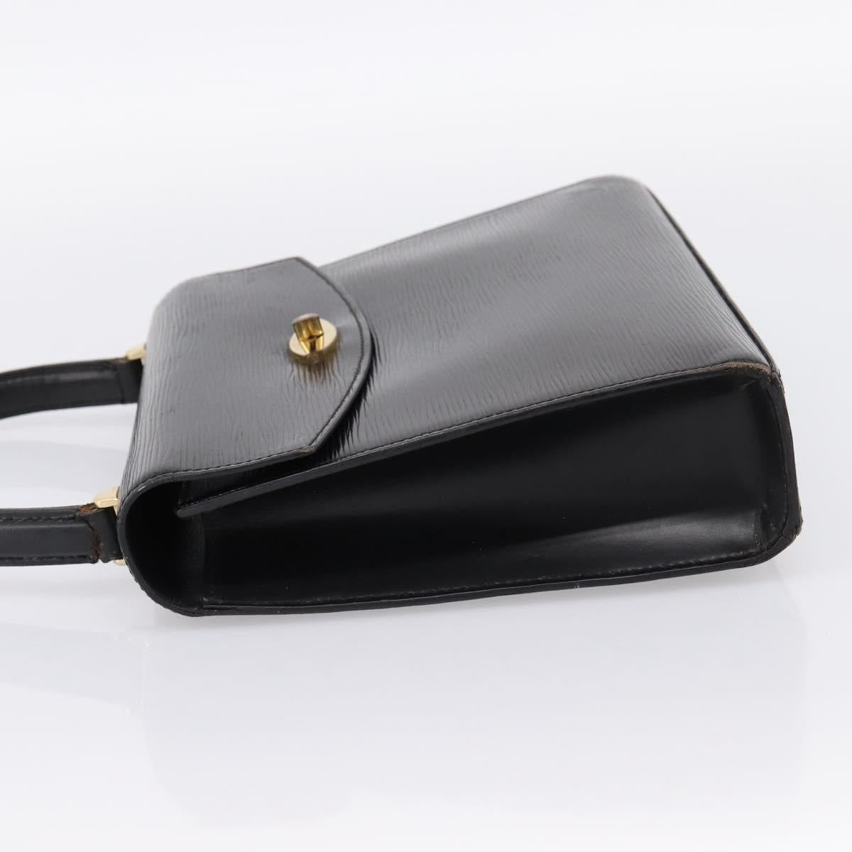 LOUIS VUITTON Epi Malesherbes Hand Bag Black M52372 LV Auth 198977