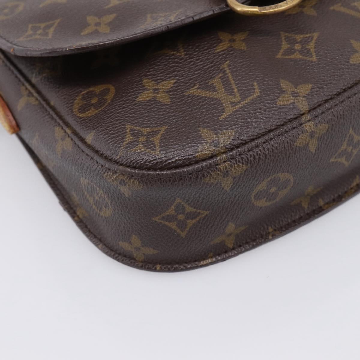 LOUIS VUITTON Monogram Saint Cloud MM Shoulder Bag M51243 LV Auth 198980