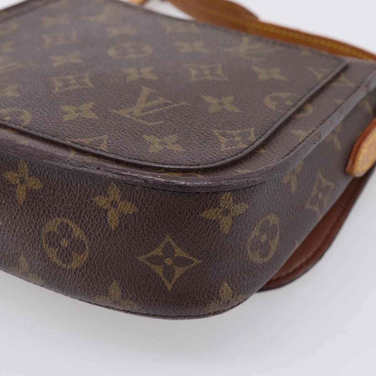 LOUIS VUITTON Monogram Saint Cloud MM Shoulder Bag M51243 LV Auth 198980