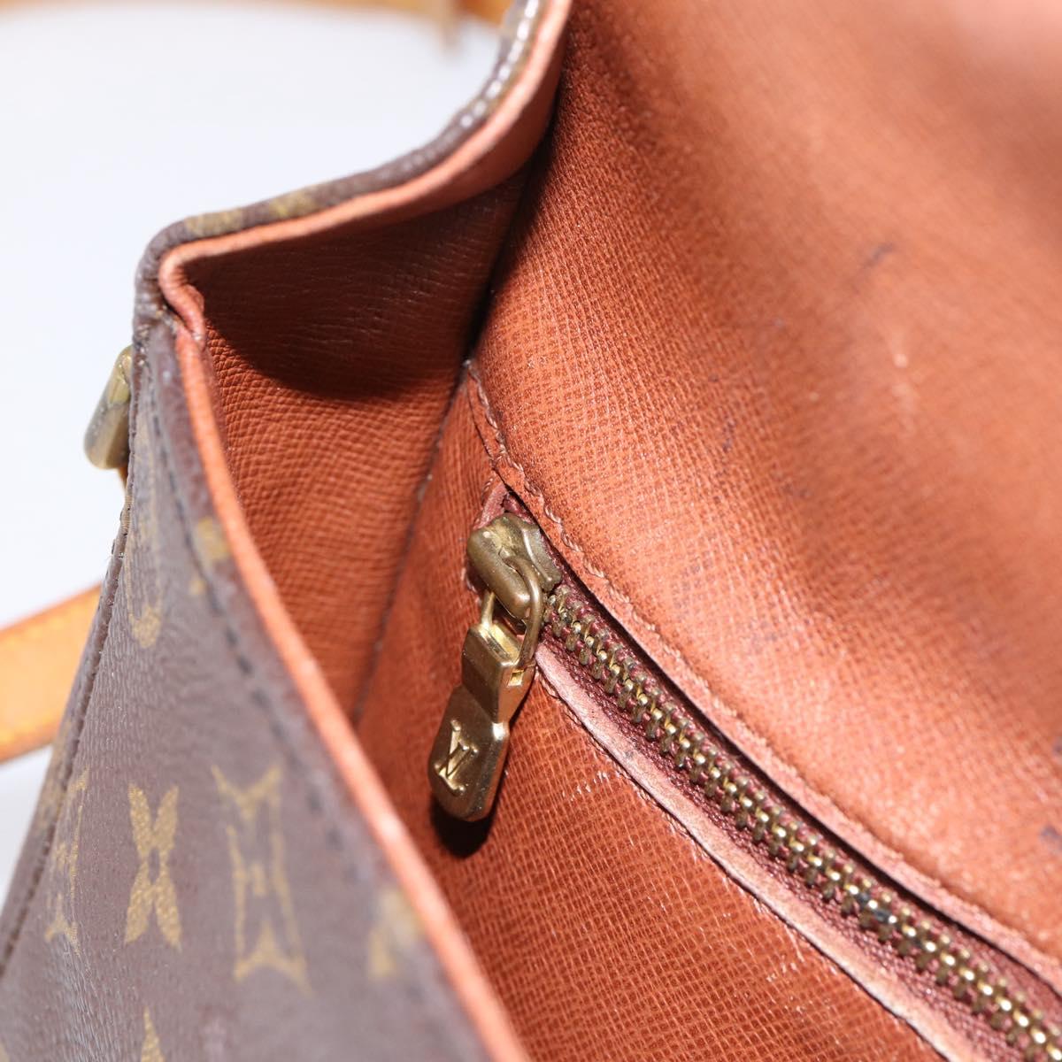 LOUIS VUITTON Monogram Saint Cloud MM Shoulder Bag M51243 LV Auth 198980