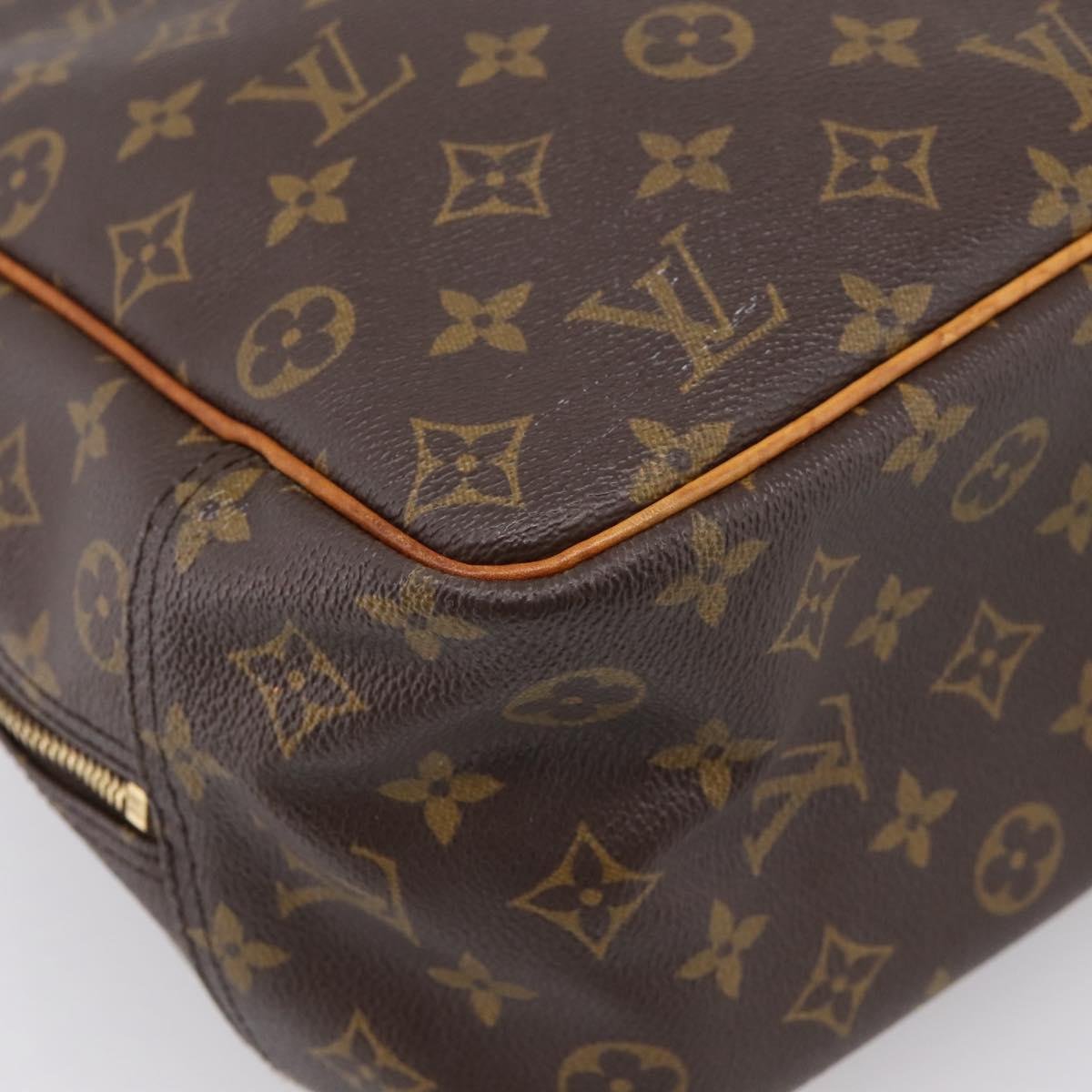 LOUIS VUITTON Monogram Deauville Hand Bag M47270 LV Auth 198981