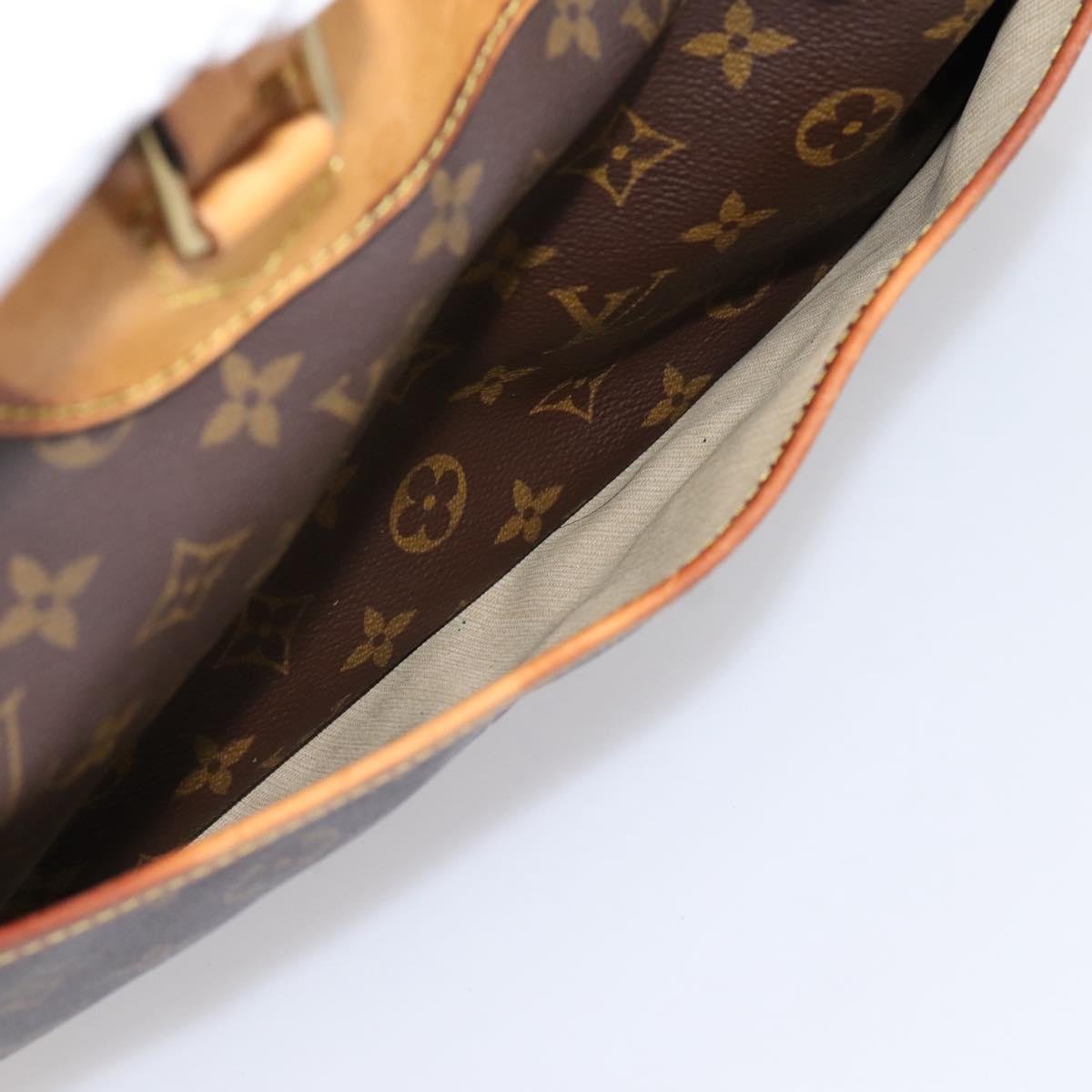 LOUIS VUITTON Monogram Deauville Hand Bag M47270 LV Auth 198981