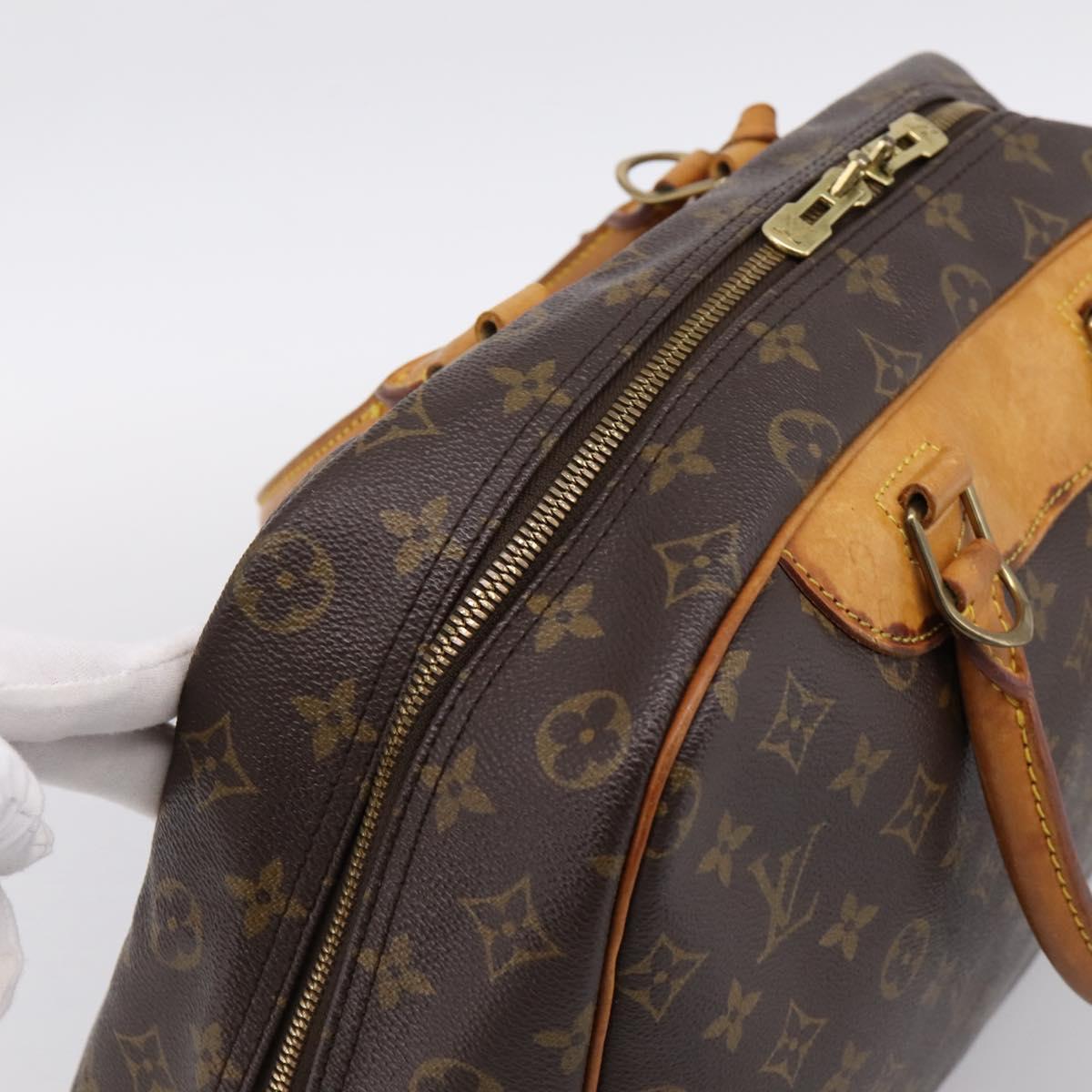 LOUIS VUITTON Monogram Deauville Hand Bag M47270 LV Auth 198981