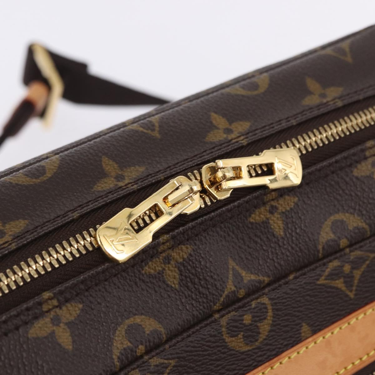 LOUIS VUITTON Monogram Hudson GM Shoulder Bag SPO M40045 LV Auth 198983SAV