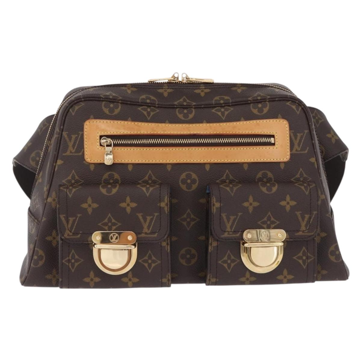 LOUIS VUITTON Monogram Hudson GM Shoulder Bag SPO M40045 LV Auth 198983SAV