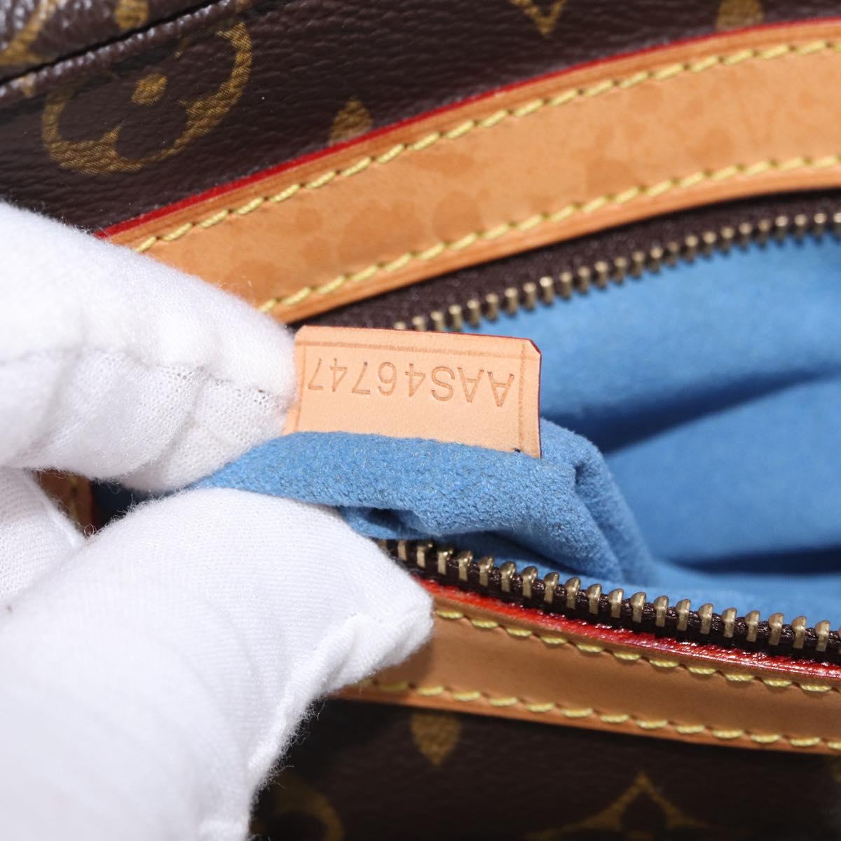 LOUIS VUITTON Monogram Hudson GM Shoulder Bag SPO M40045 LV Auth 198983SAV