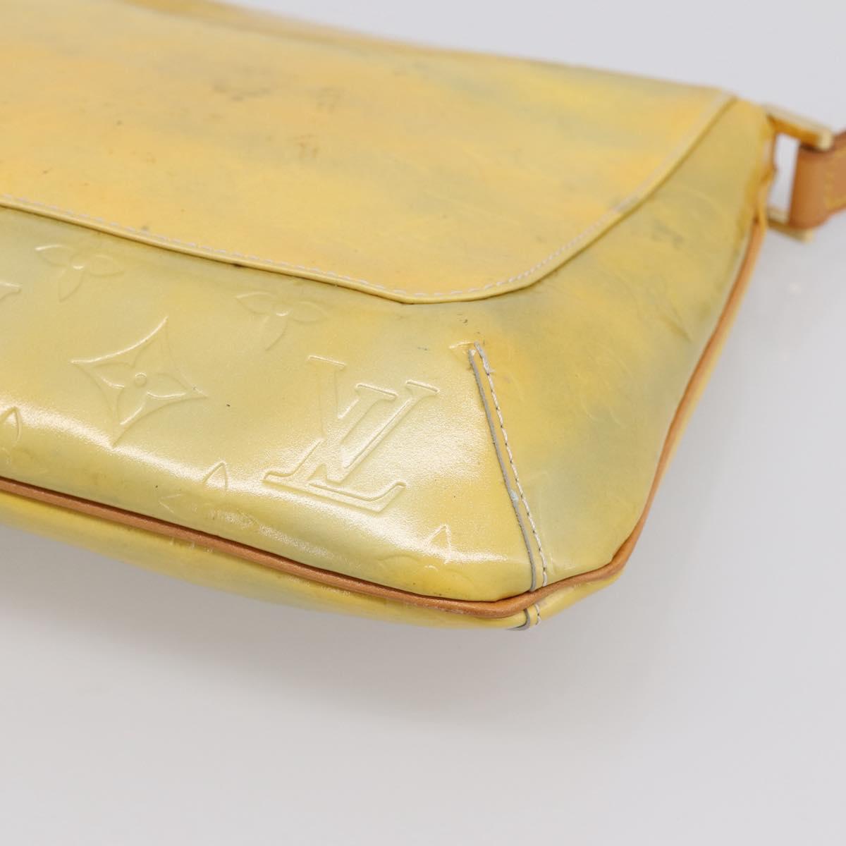 LOUIS VUITTON Monogram Vernis Thompson Street Bag Gris M91008 LV Auth 198985