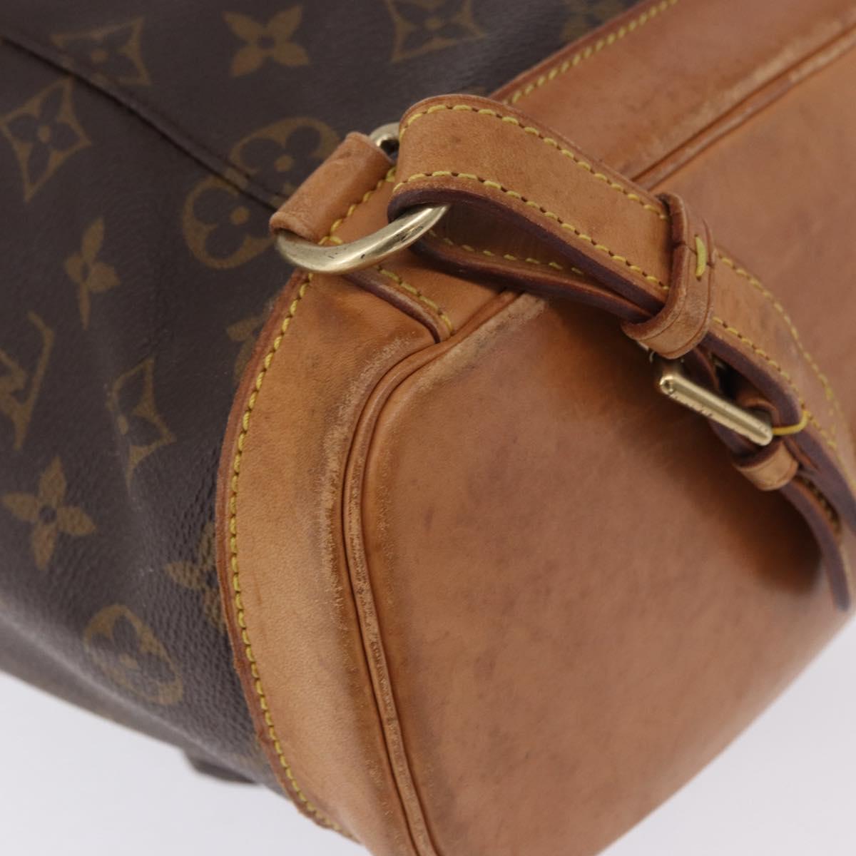 LOUIS VUITTON Monogram Montsouris MM Backpack M51136 LV Auth 198987