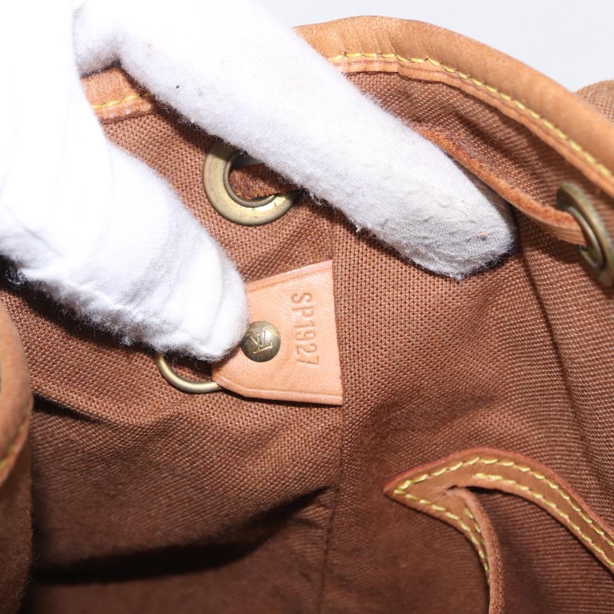 LOUIS VUITTON Monogram Montsouris MM Backpack M51136 LV Auth 198987