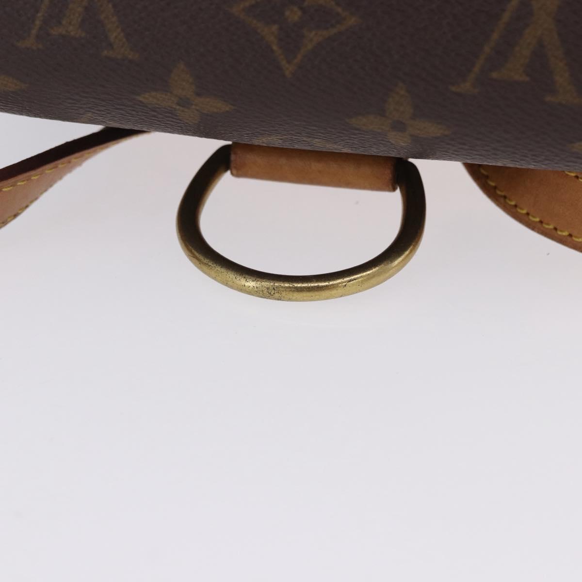 LOUIS VUITTON Monogram Montsouris MM Backpack M51136 LV Auth 198987
