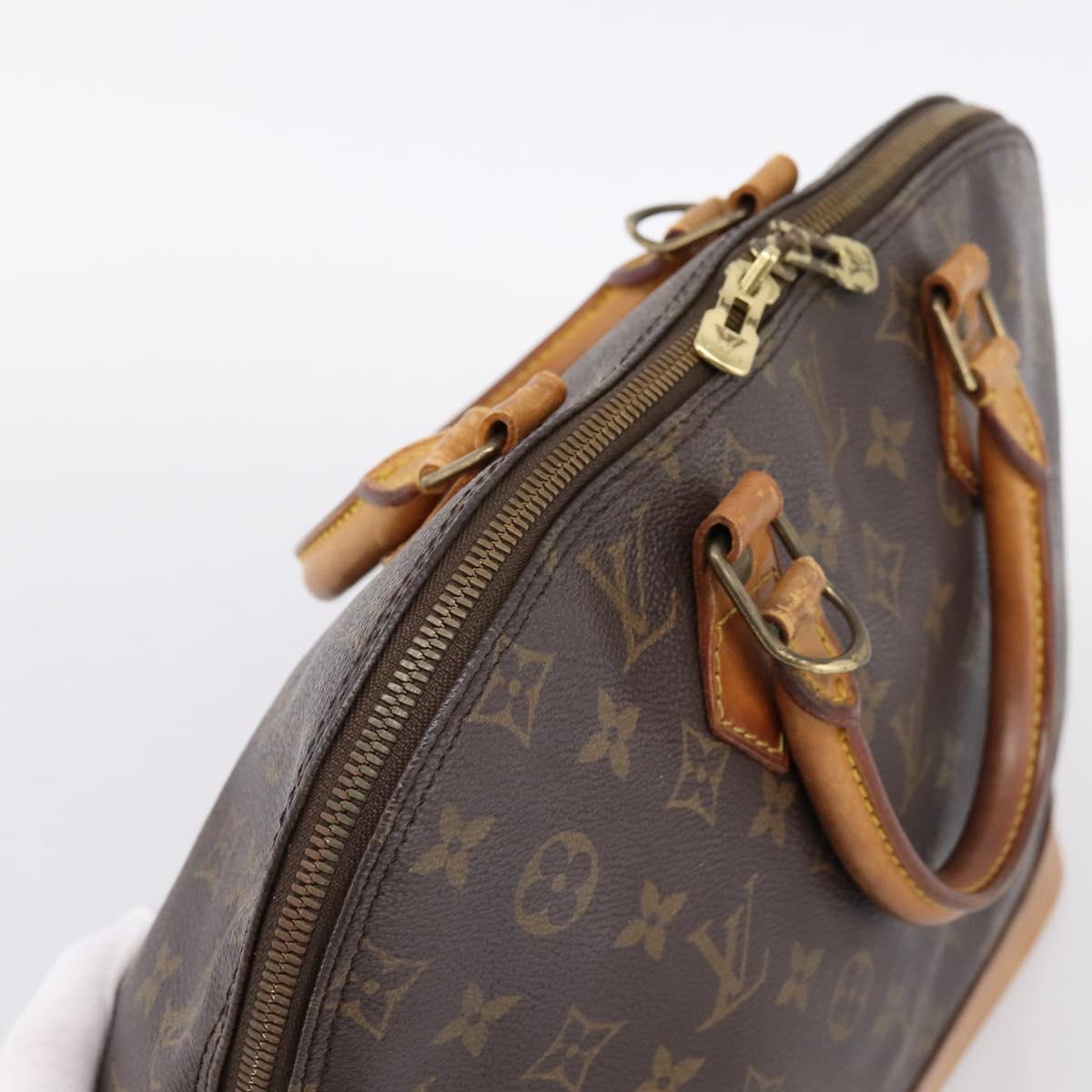 LOUIS VUITTON Monogram Alma Hand Bag M51130 LV Auth 198990