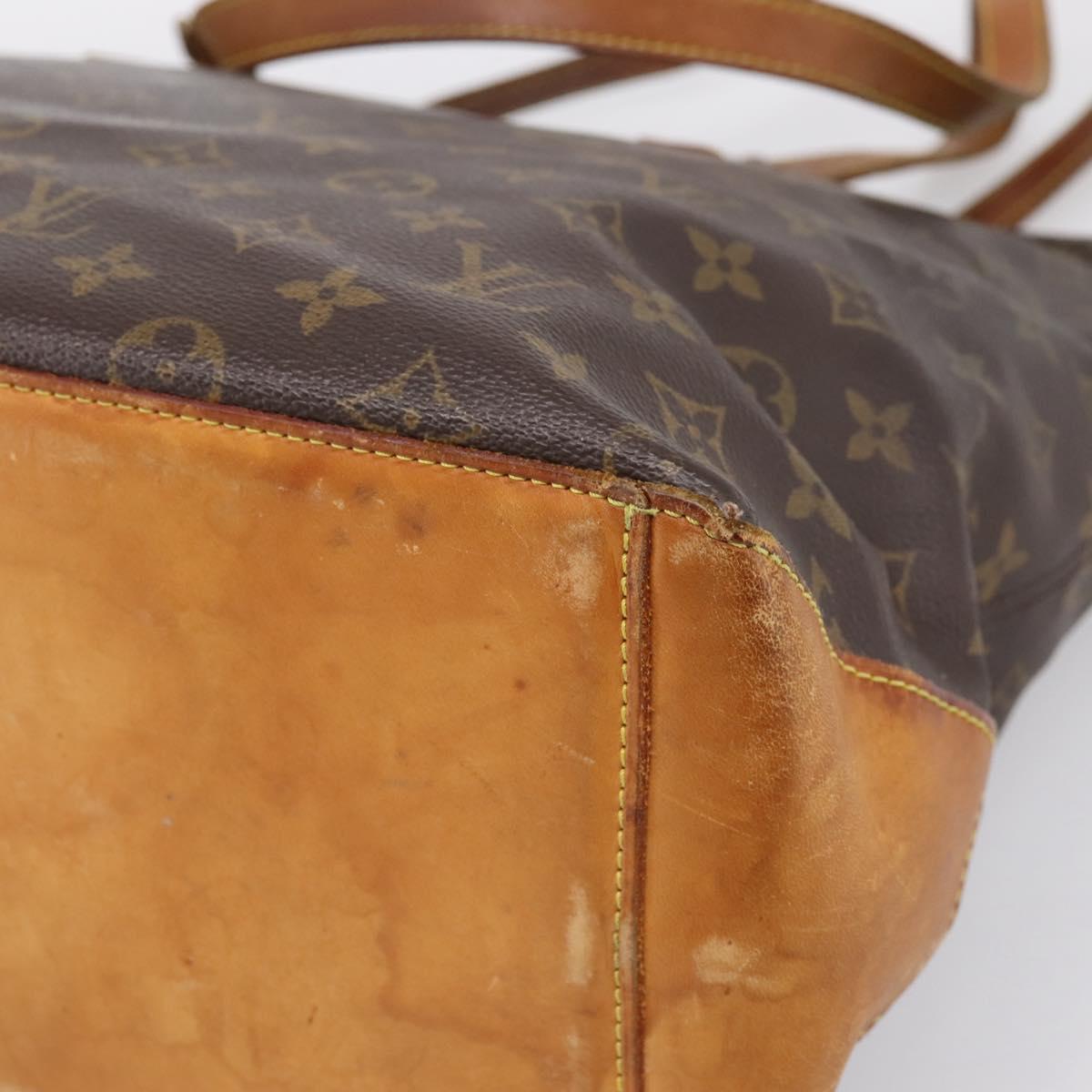 LOUIS VUITTON Monogram Cabas Mezzo Tote Bag M51151 LV Auth 198991