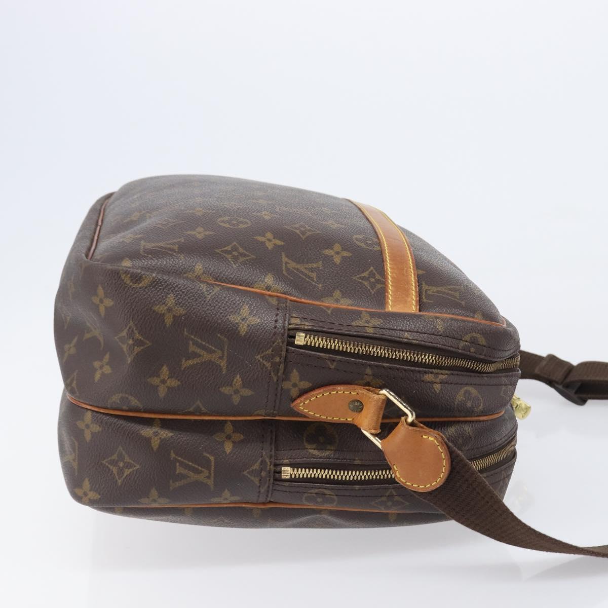 LOUIS VUITTON Monogram Reporter GM Shoulder Bag M45252 LV Auth 198993