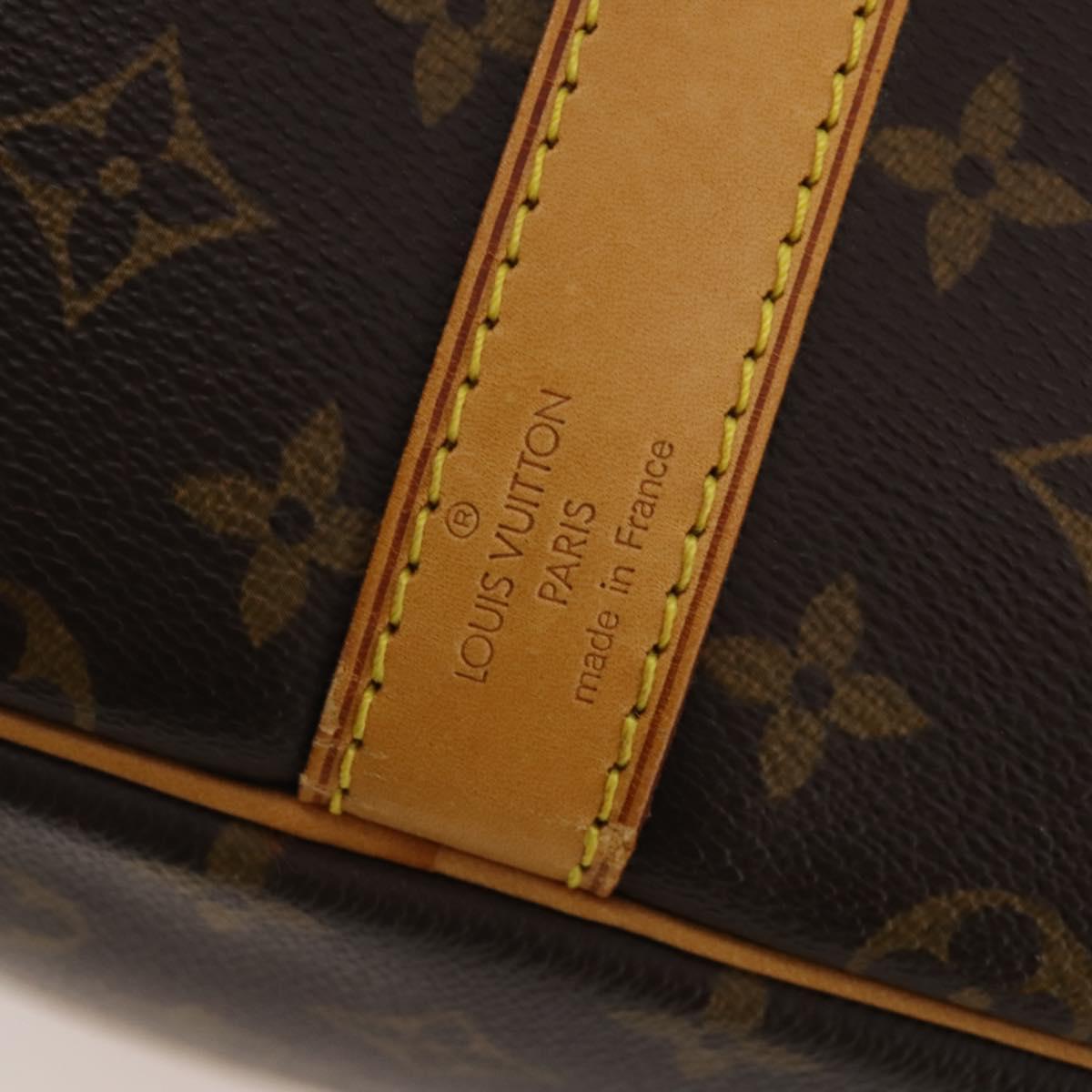 LOUIS VUITTON Monogram Keepall Bandouliere 60 Boston Bag M41412 LV Auth 198997A