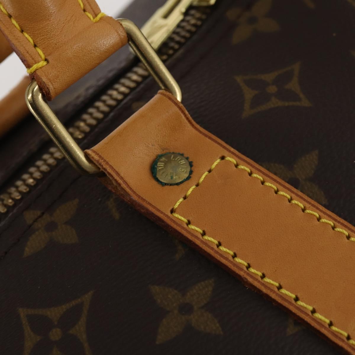 LOUIS VUITTON Monogram Keepall Bandouliere 60 Boston Bag M41412 LV Auth 198999V