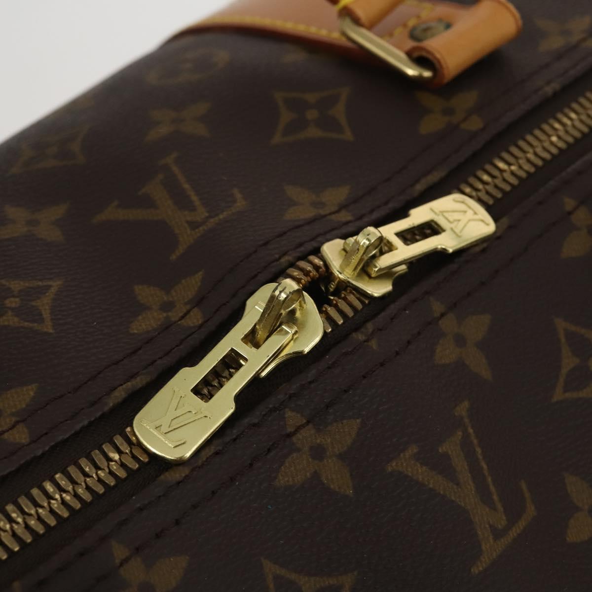 LOUIS VUITTON Monogram Keepall Bandouliere 60 Boston Bag M41412 LV Auth 198999V