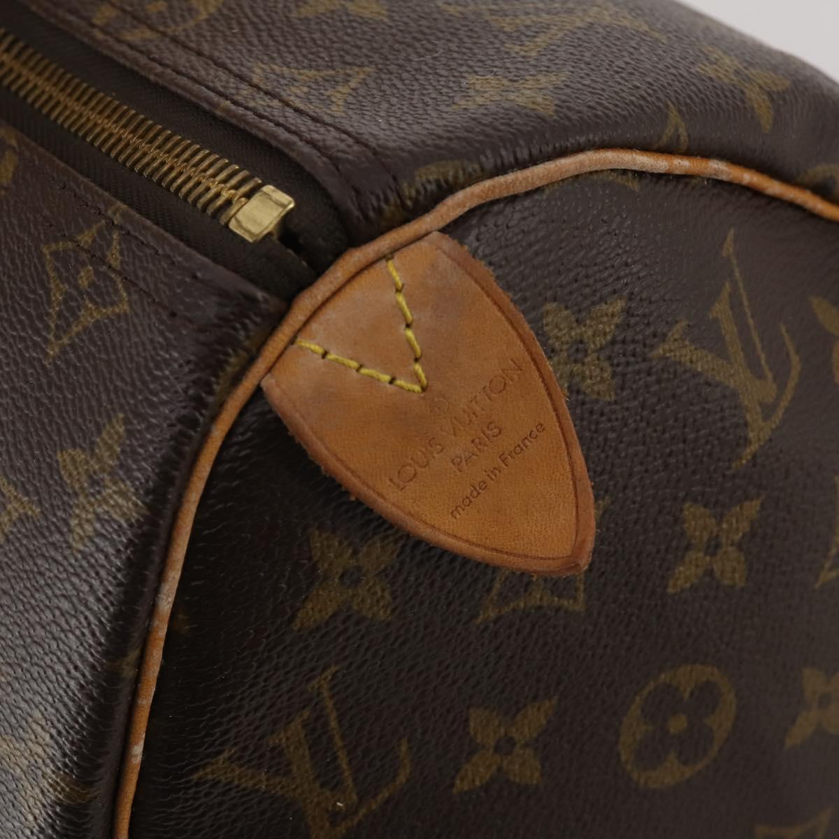 LOUIS VUITTON Monogram Keepall 45 Boston Bag M41428 LV Auth 199016