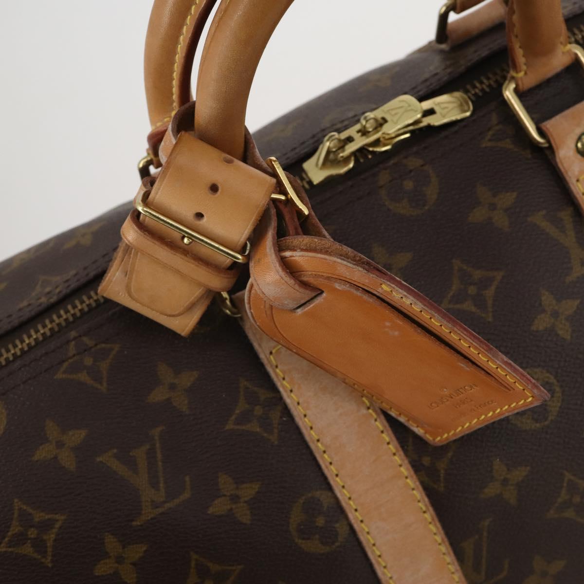 LOUIS VUITTON Monogram Keepall 45 Boston Bag M41428 LV Auth 199016