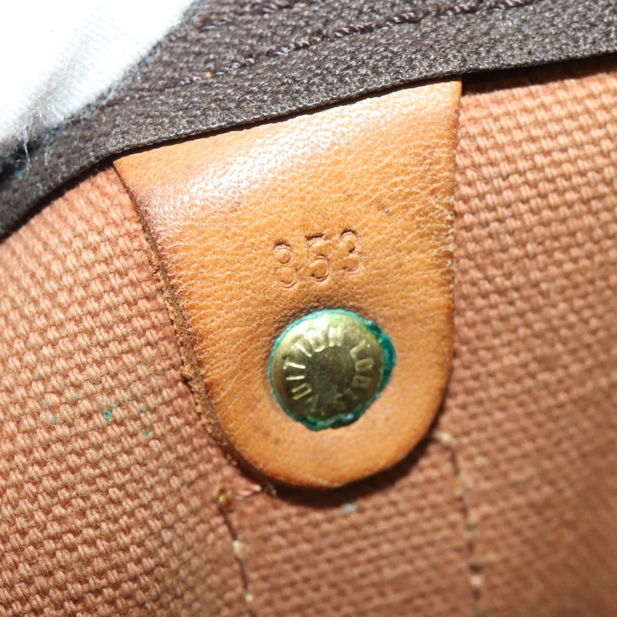 LOUIS VUITTON Monogram Keepall 45 Boston Bag M41428 LV Auth 199017
