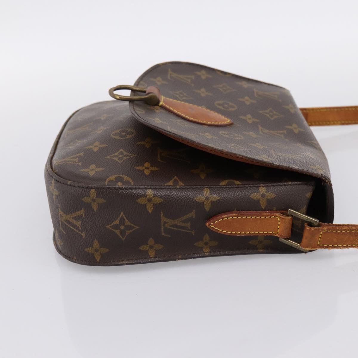 LOUIS VUITTON Monogram Saint Cloud GM Shoulder Bag M51242 LV Auth 199020