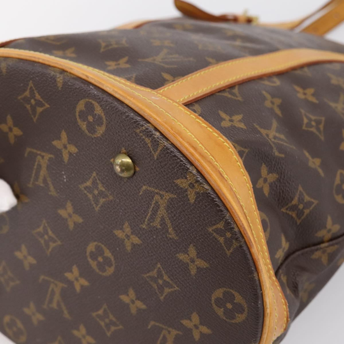 LOUIS VUITTON Monogram Bucket GM Shoulder Bag M42236 LV Auth 199021