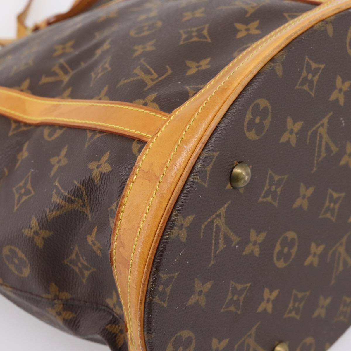 LOUIS VUITTON Monogram Bucket GM Shoulder Bag M42236 LV Auth 199021