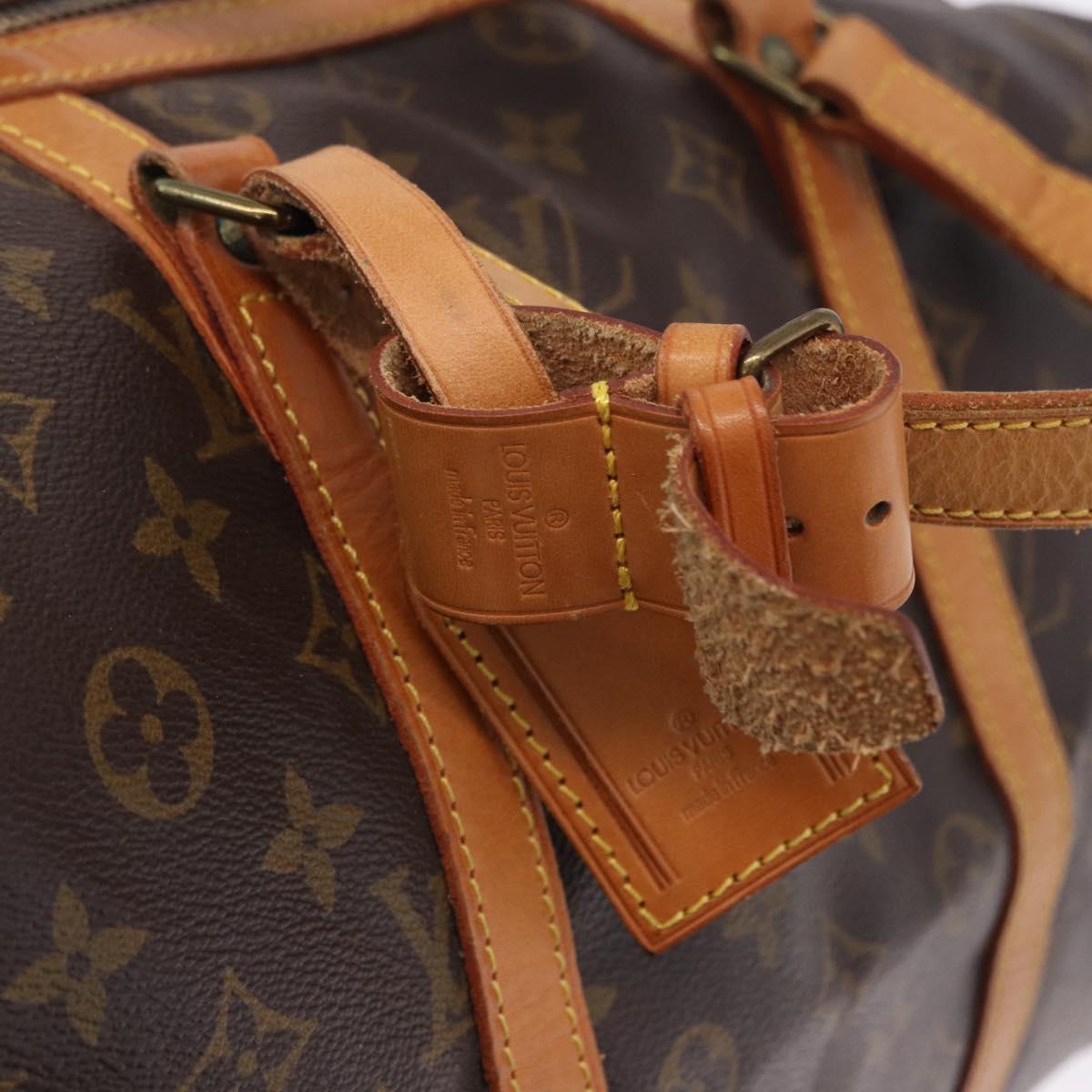 LOUIS VUITTON Monogram Sac Souple 35 Boston Bag M41626 LV Auth 199026