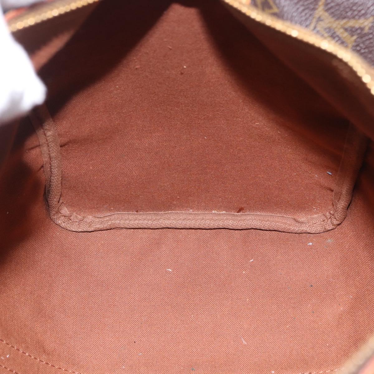 LOUIS VUITTON Monogram Sac Souple 35 Boston Bag M41626 LV Auth 199026