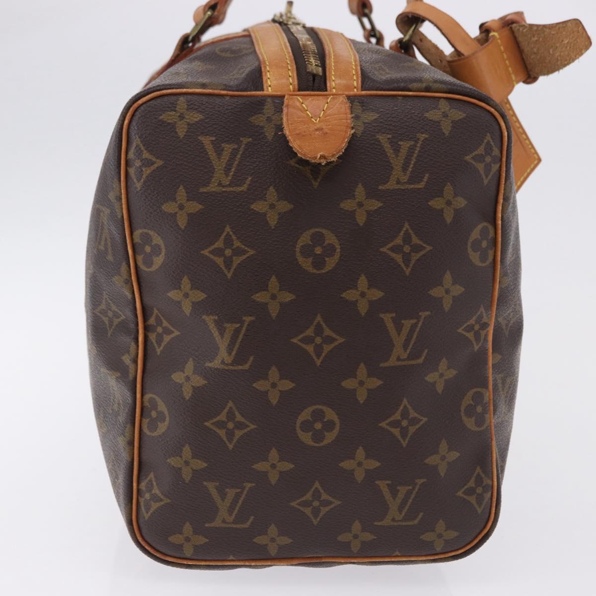 LOUIS VUITTON Monogram Sac Souple 35 Boston Bag M41626 LV Auth 199026