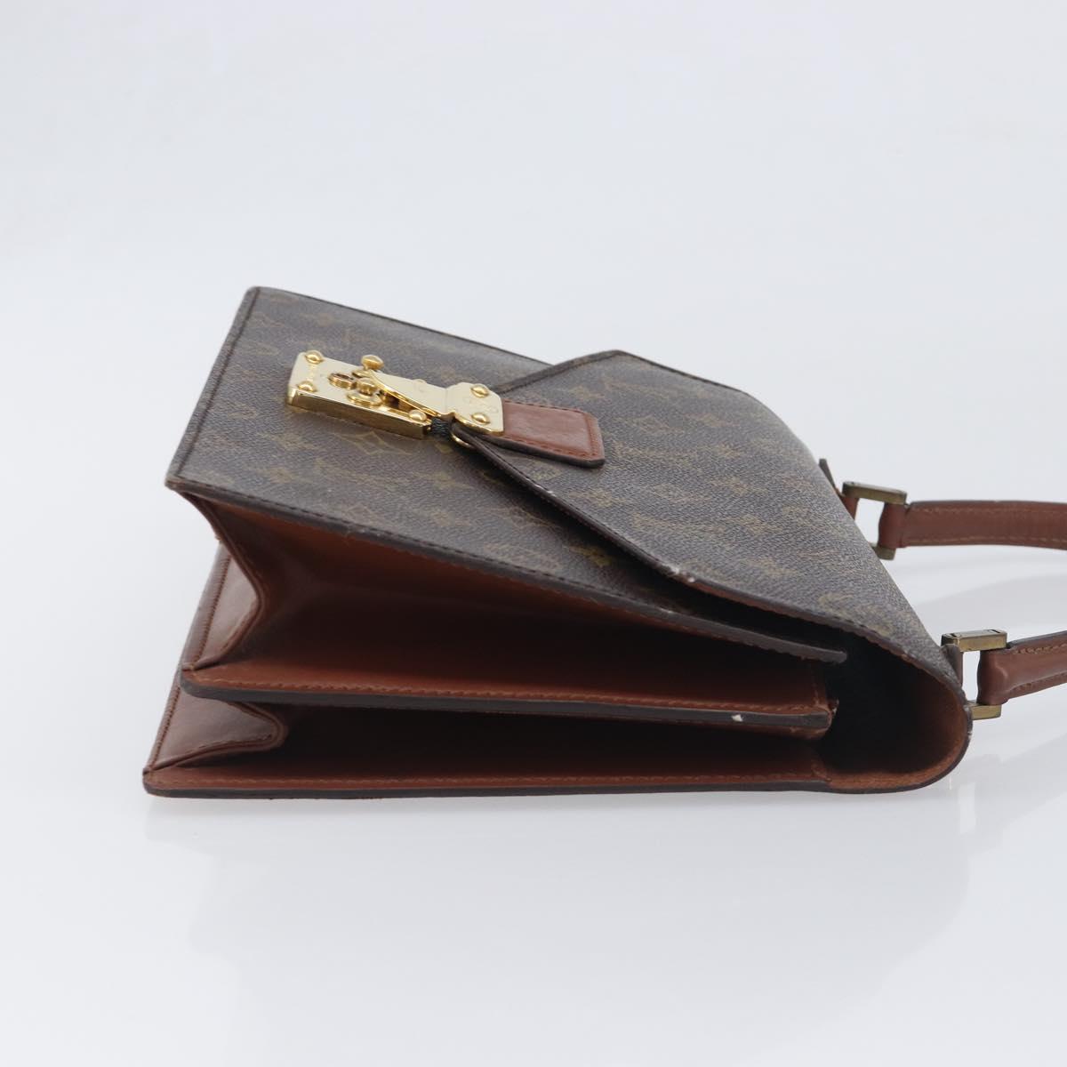 LOUIS VUITTON Monogram Concorde Hand Bag M51190 LV Auth 199028