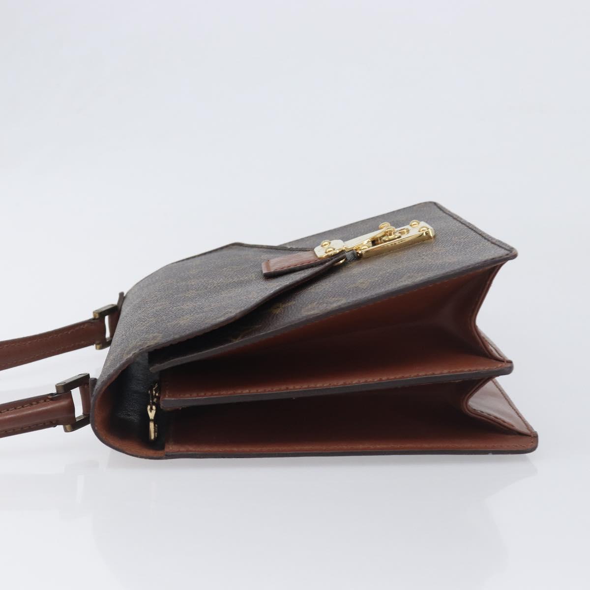 LOUIS VUITTON Monogram Concorde Hand Bag M51190 LV Auth 199028