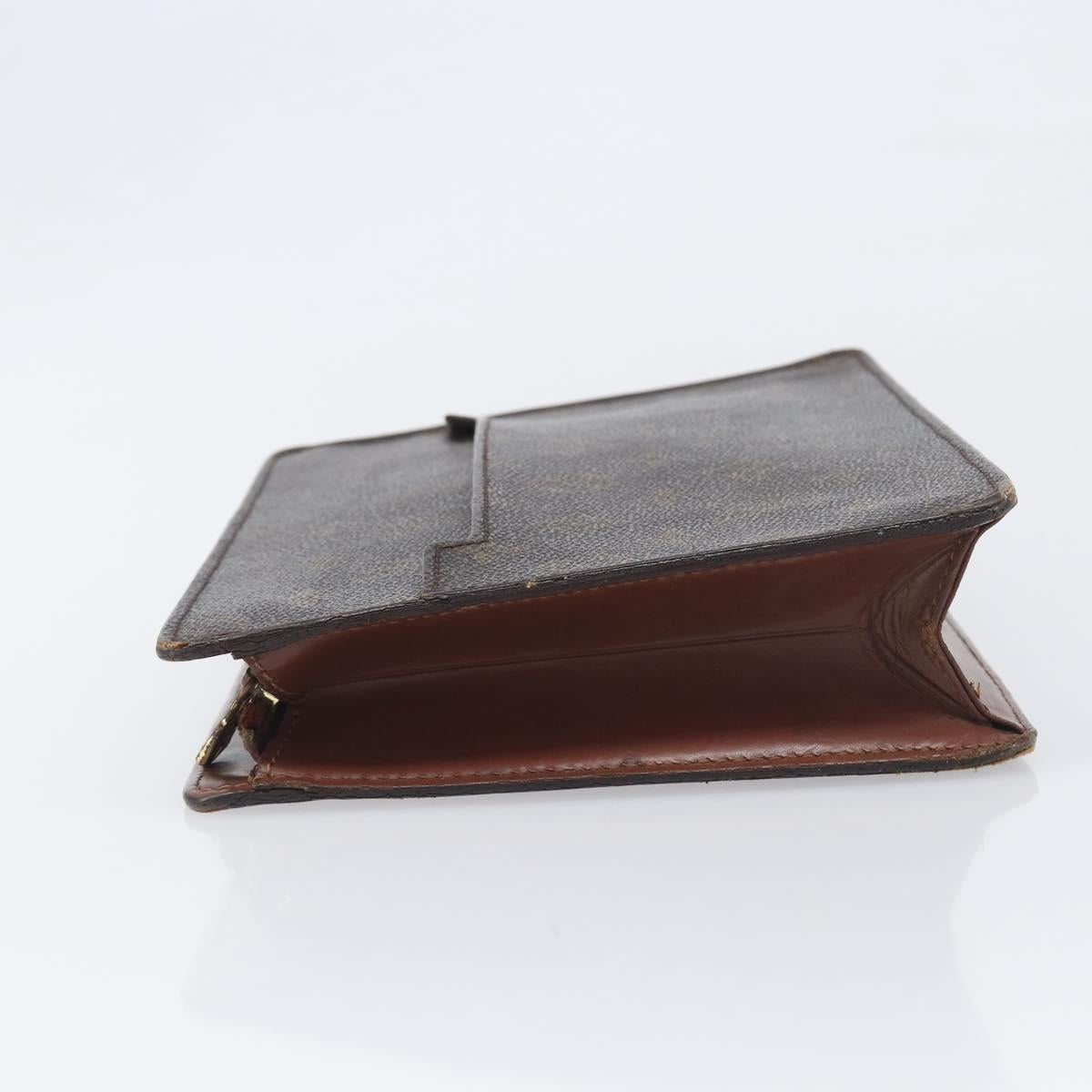 LOUIS VUITTON Monogram Pochette Homme Clutch Bag M51795 LV Auth 199029