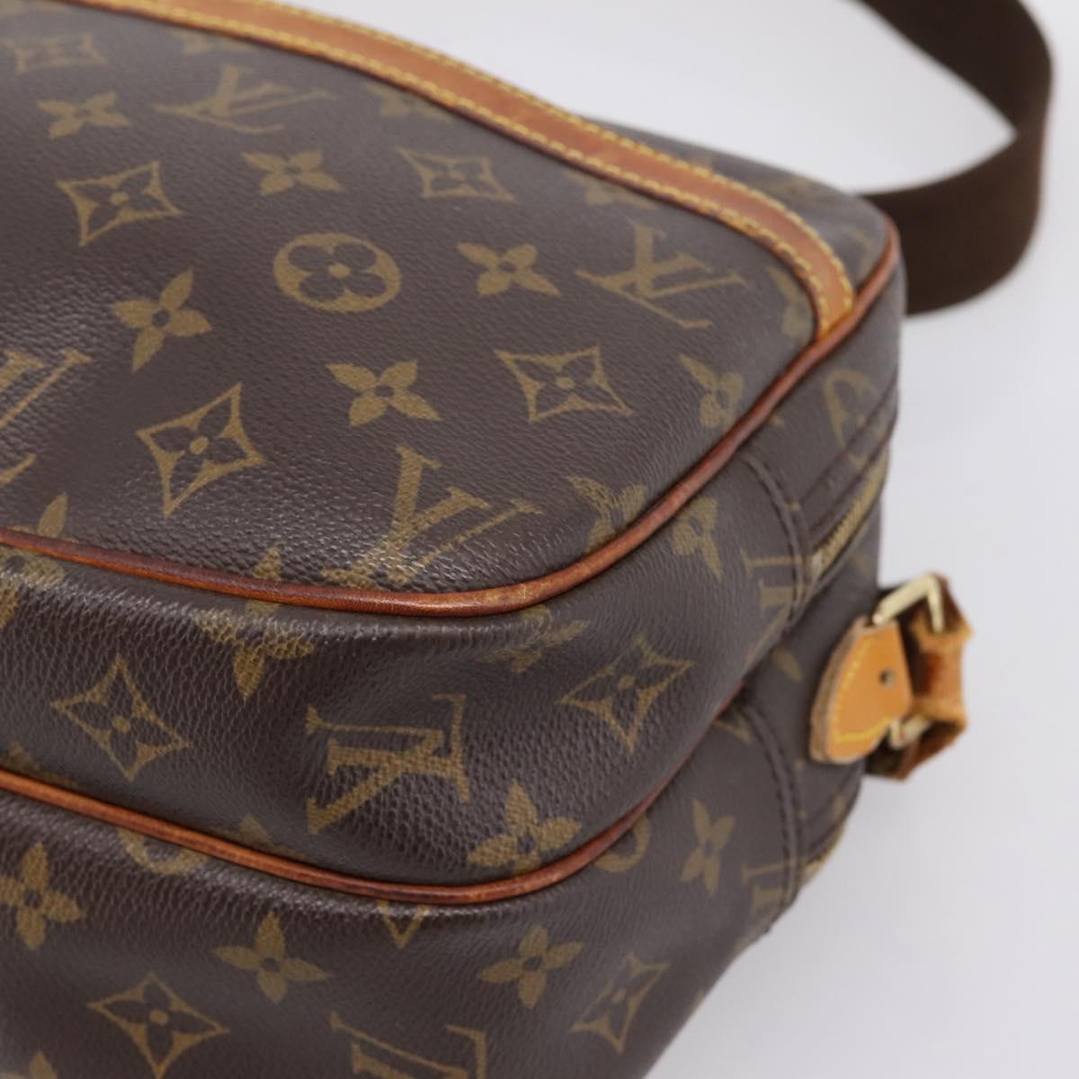 LOUIS VUITTON Monogram Reporter PM Shoulder Bag M45254 LV Auth 199039