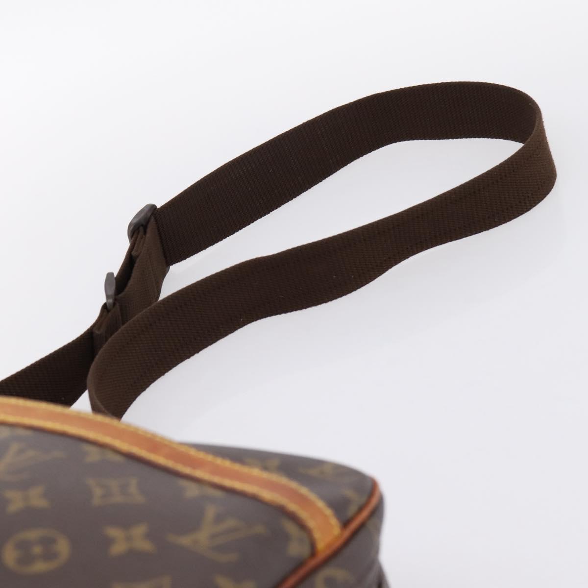 LOUIS VUITTON Monogram Reporter PM Shoulder Bag M45254 LV Auth 199039