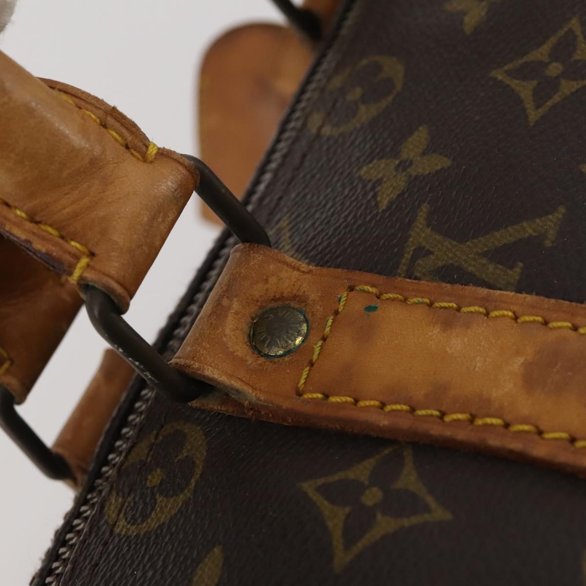 LOUIS VUITTON Monogram Keepall Bandouliere 45 Boston Bag M41418 LV Auth 199044
