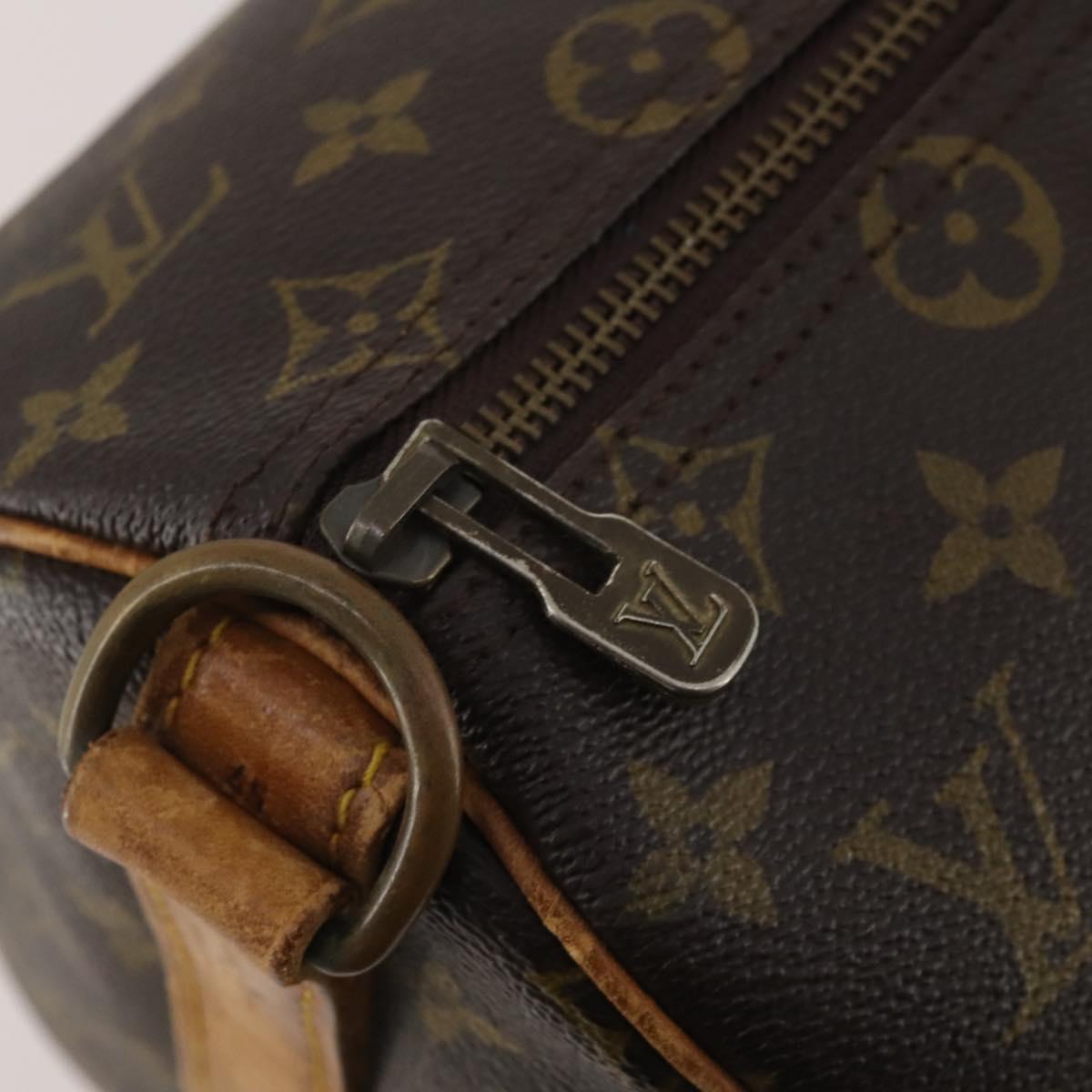 LOUIS VUITTON Monogram Keepall Bandouliere 45 Boston Bag M41418 LV Auth 199044