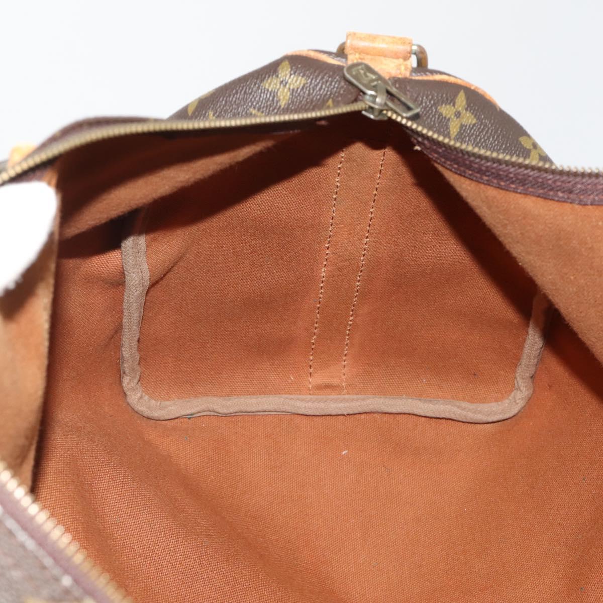 LOUIS VUITTON Monogram Keepall Bandouliere 45 Boston Bag M41418 LV Auth 199044