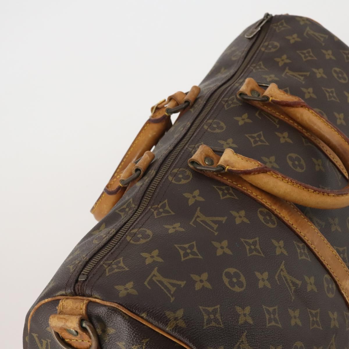 LOUIS VUITTON Monogram Keepall Bandouliere 45 Boston Bag M41418 LV Auth 199044