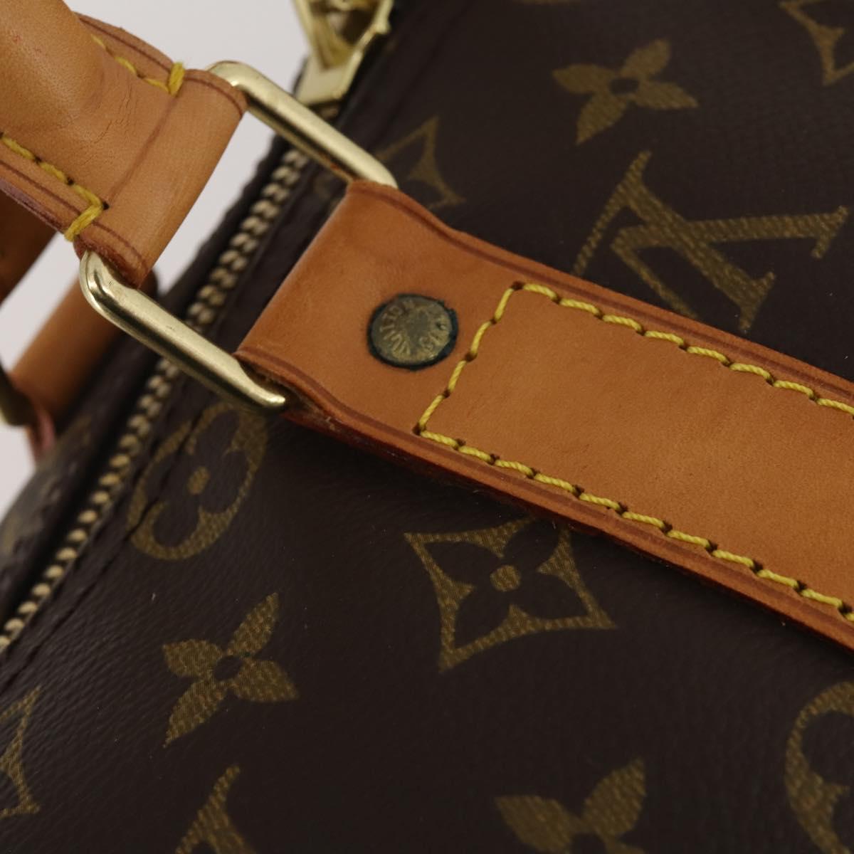 LOUIS VUITTON Monogram Keepall Bandouliere 45 Boston Bag M41418 LV Auth 199045A