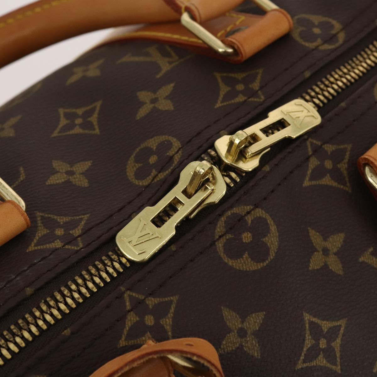 LOUIS VUITTON Monogram Keepall Bandouliere 45 Boston Bag M41418 LV Auth 199045A