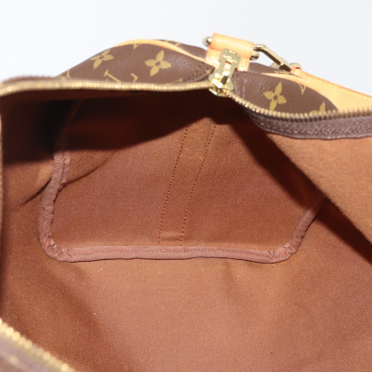LOUIS VUITTON Monogram Keepall Bandouliere 45 Boston Bag M41418 LV Auth 199045A