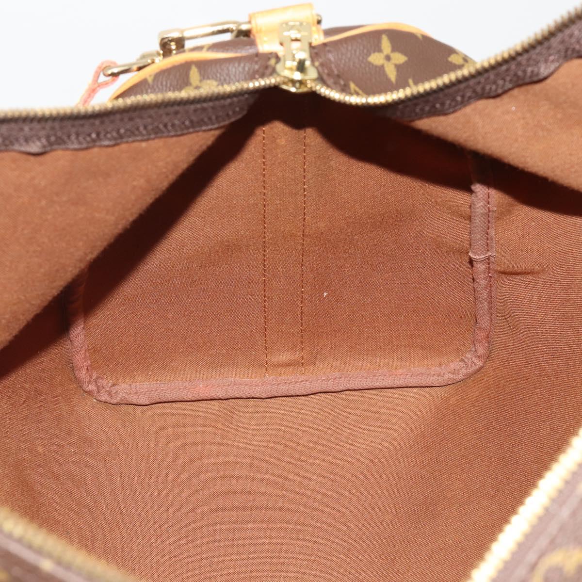 LOUIS VUITTON Monogram Keepall Bandouliere 45 Boston Bag M41418 LV Auth 199045A